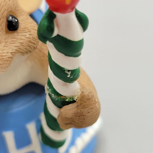Charming Tails Celebrating You Musical Figurine Birthday Hat Candles Mouse - Picture 8 of 8